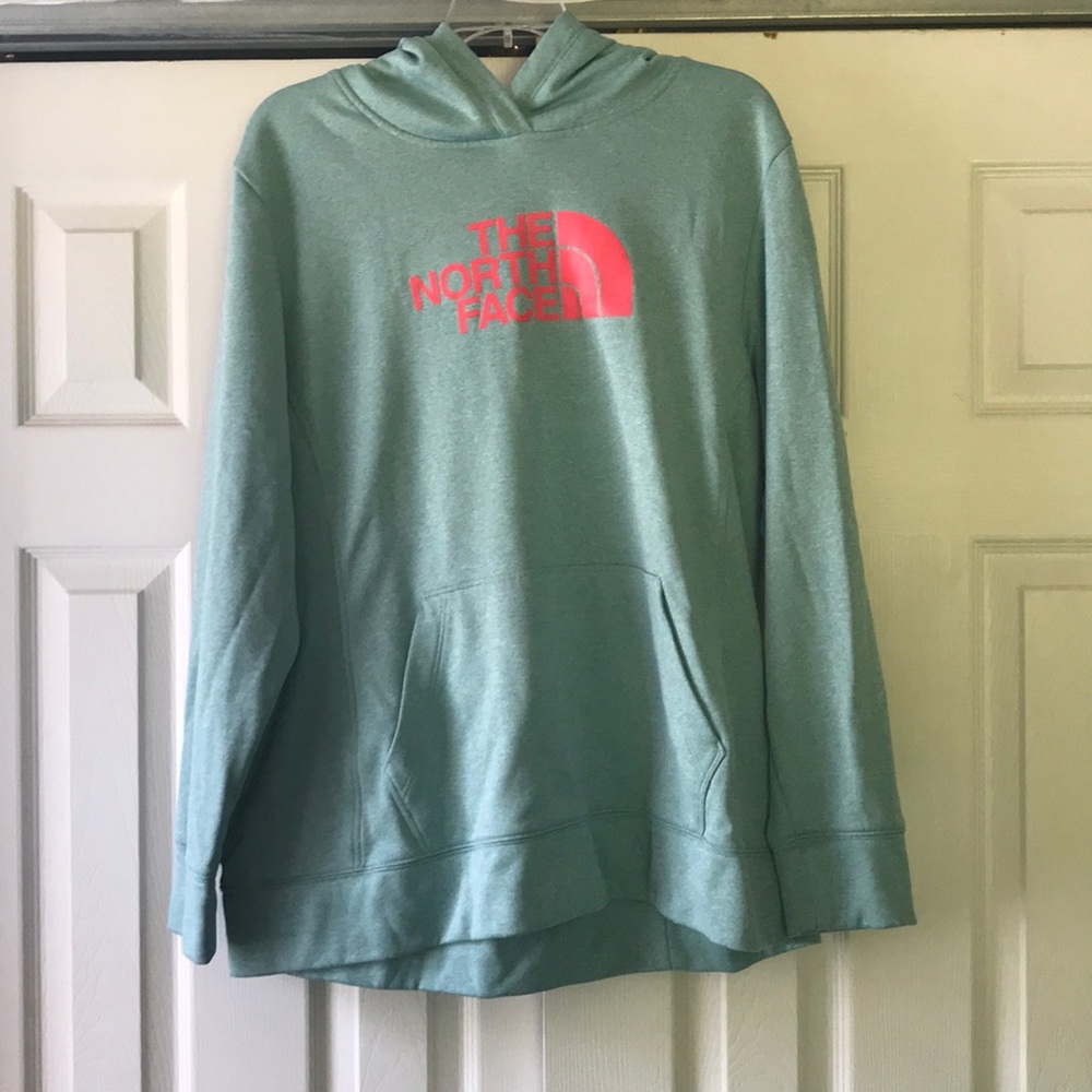 The North Face hoodie used condition